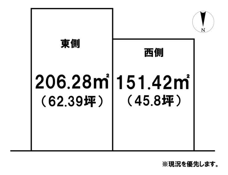 区画割り図