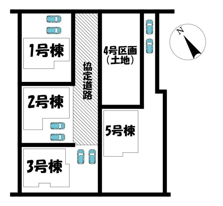区画割り図