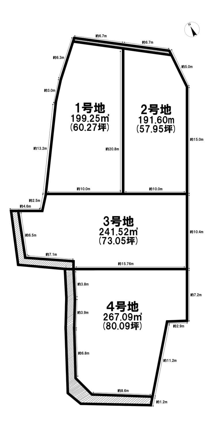 区画割り図