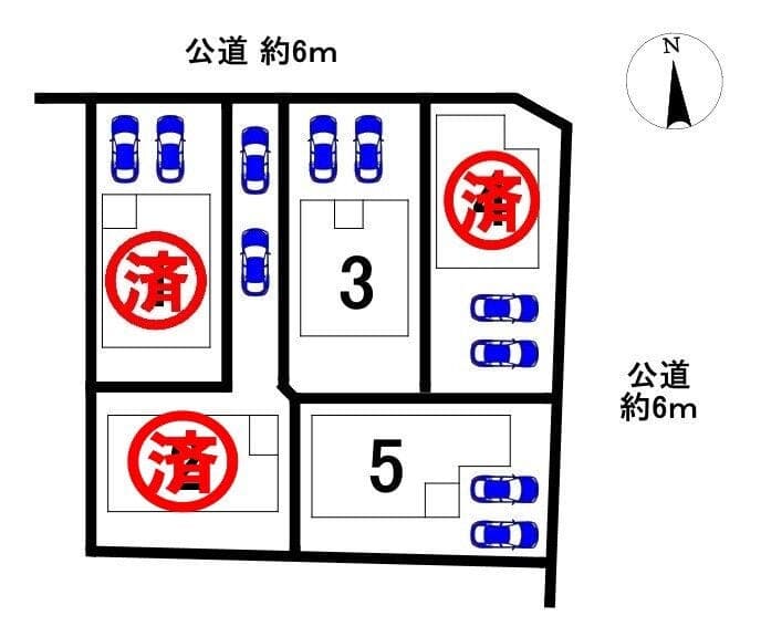 区画割り図
