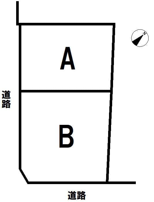 区画割り図