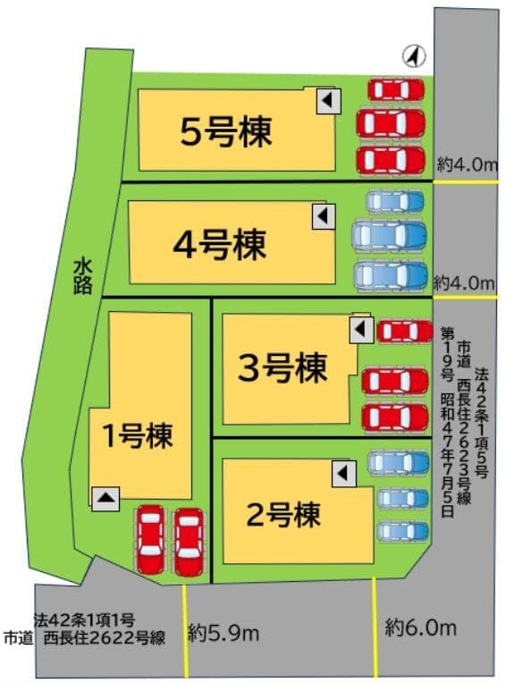 区画割り図