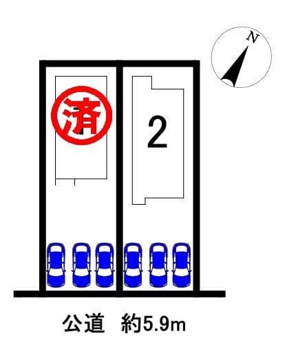 区画割り図
