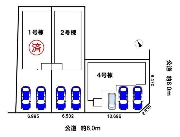 区画割り図