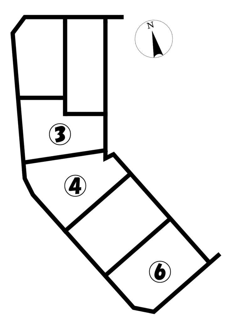 区画割り図