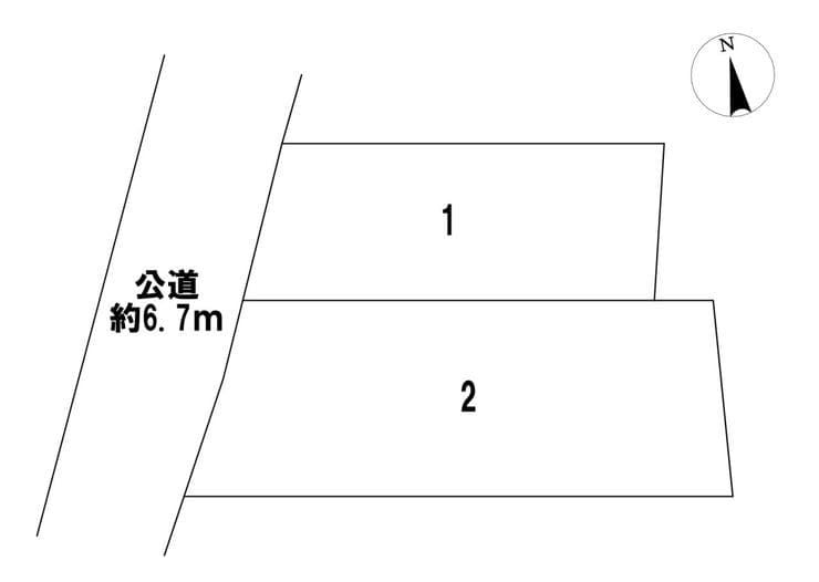 区画割り図