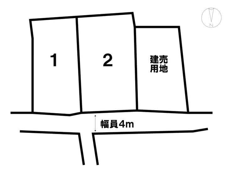 区画割り図