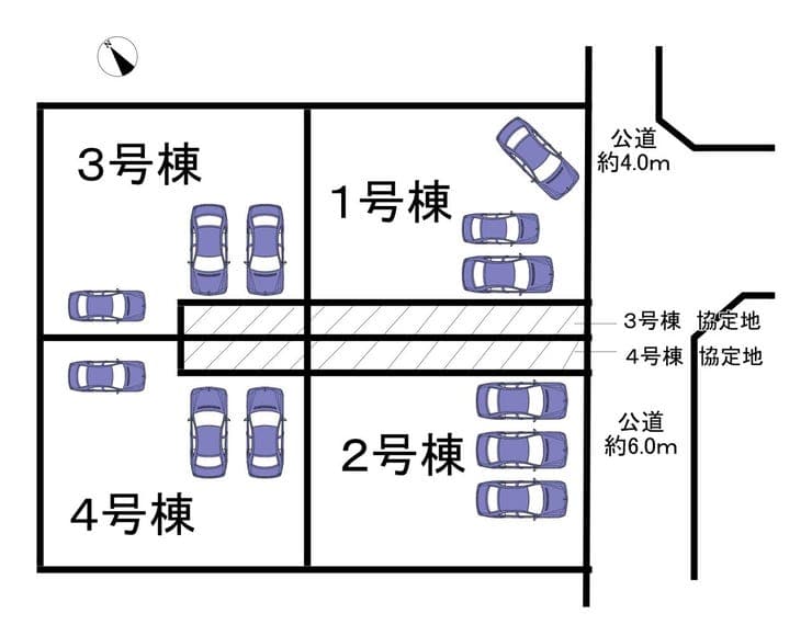 区画割り図