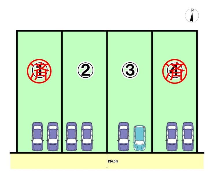 区画割り図