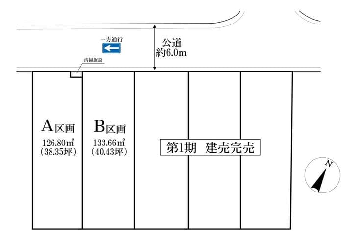 区画割り図