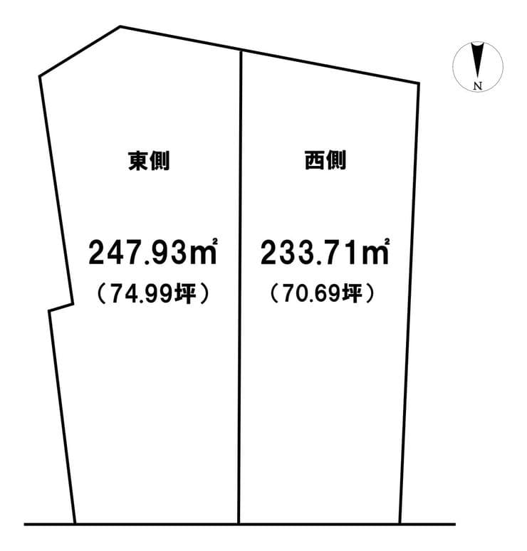 区画割り図