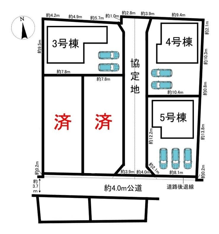 区画割り図