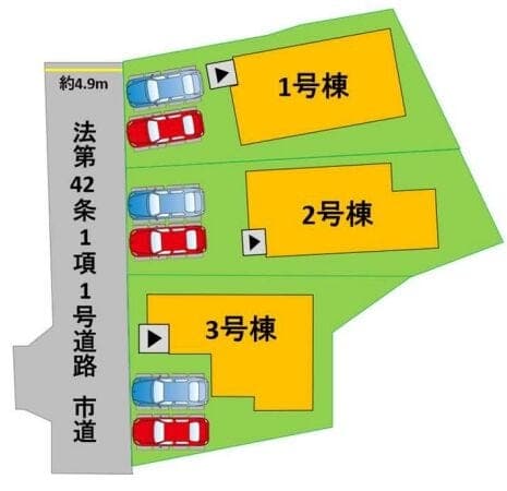区画割り図