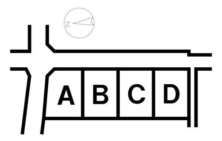 区画割り図