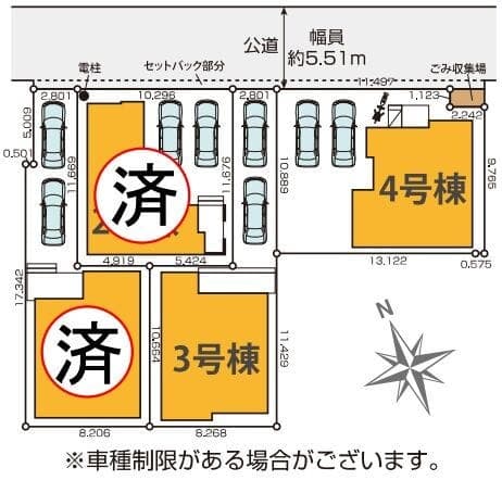 区画割り図