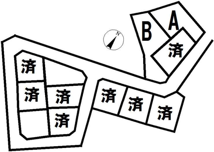 区画割り図