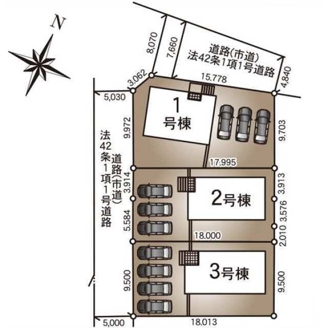 区画割り図