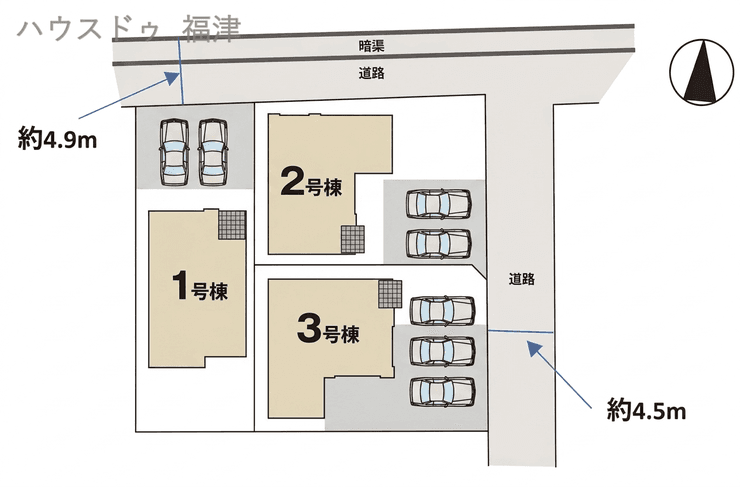 区画割り図