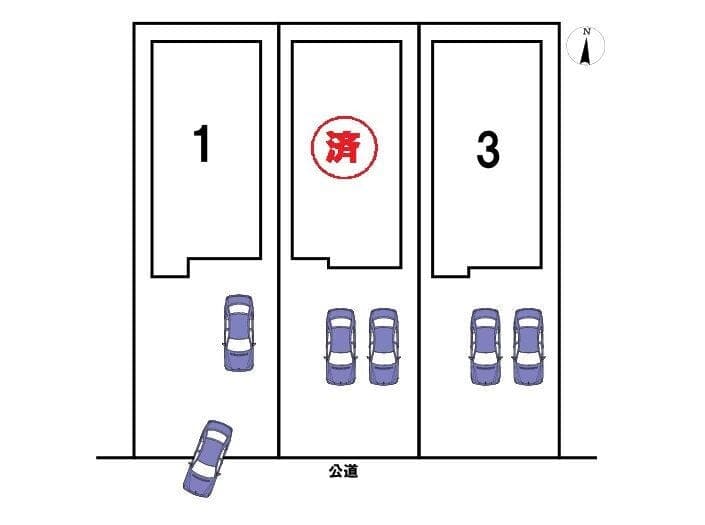 区画割り図