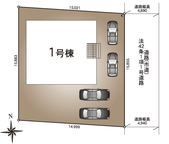 区画割り図