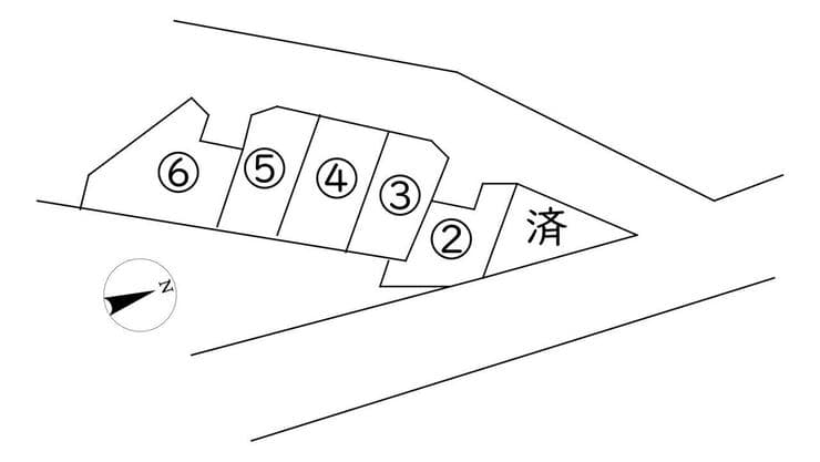 区画割り図