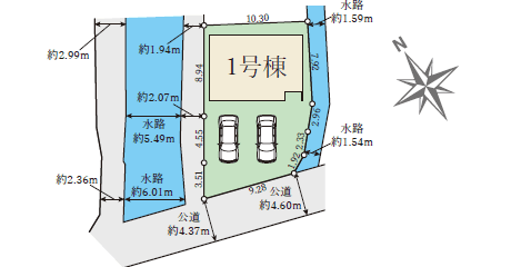区画割り図