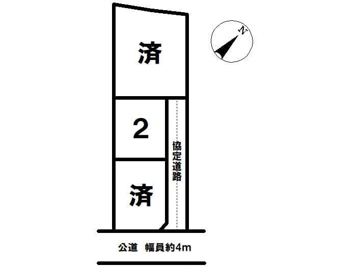 区画割り図