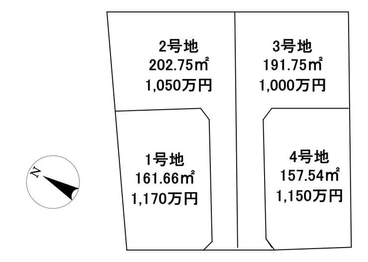 区画割り図