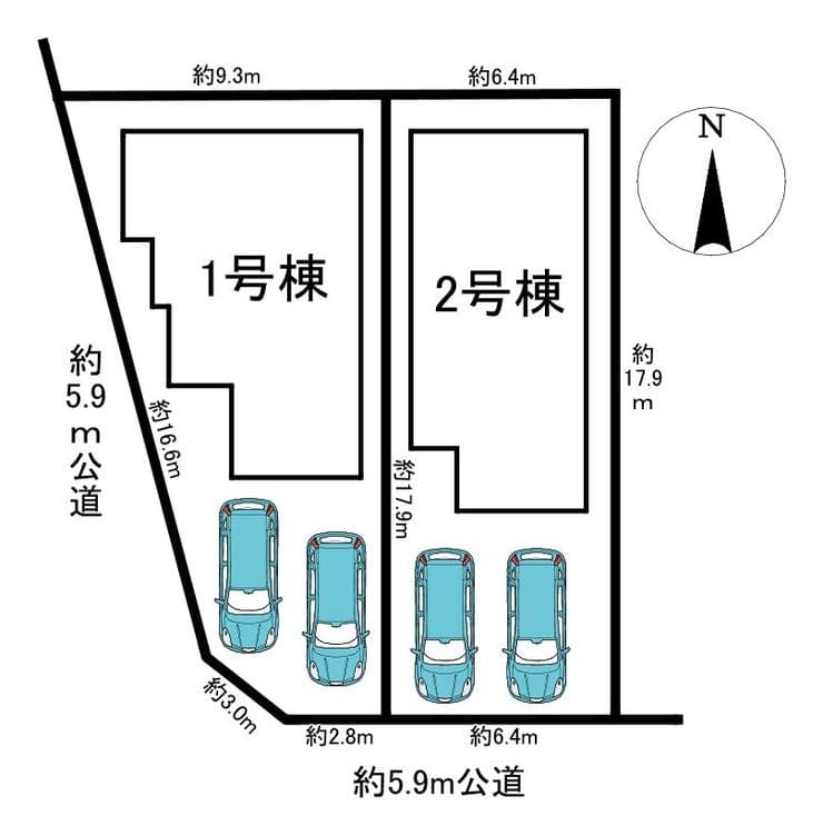 区画割り図