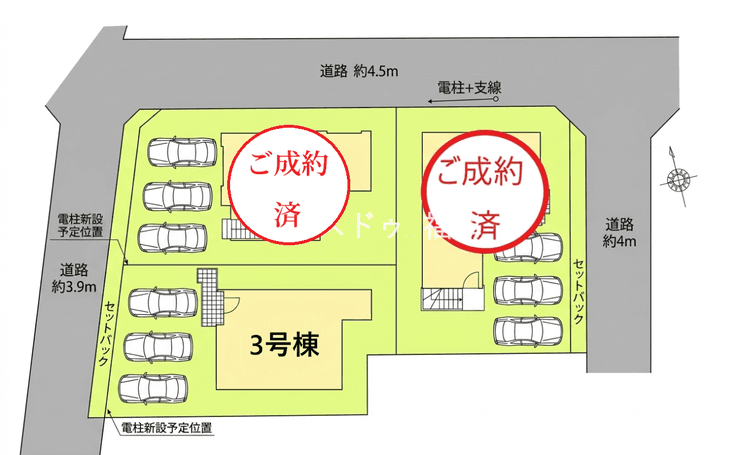 区画割り図