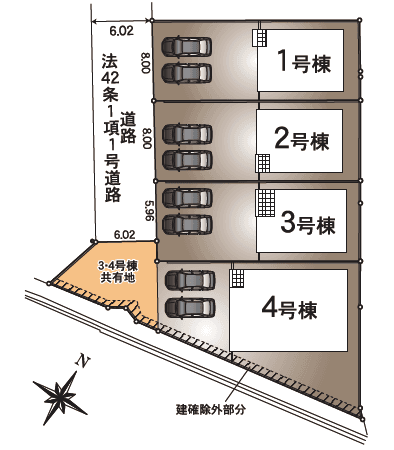 区画割り図
