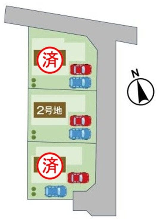 区画割り図