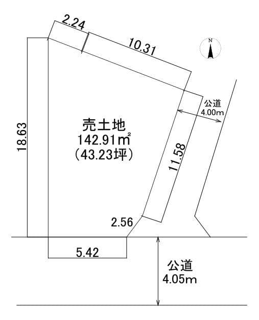 区画割り図