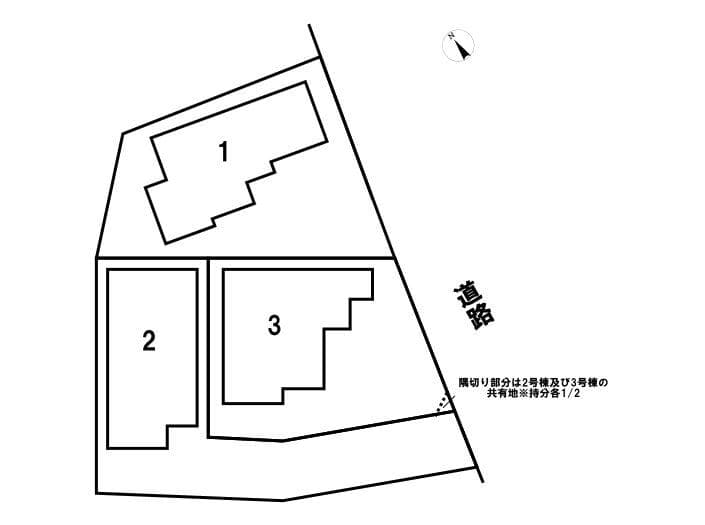 区画割り図