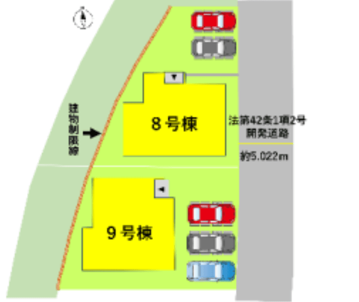 区画割り図