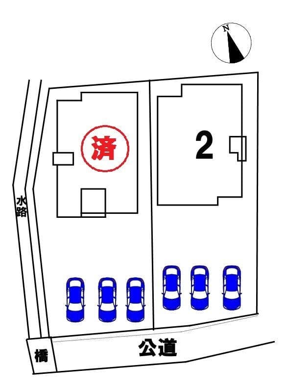 区画割り図