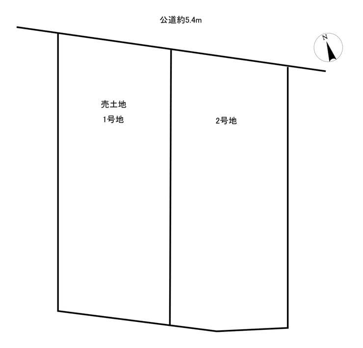 区画割り図