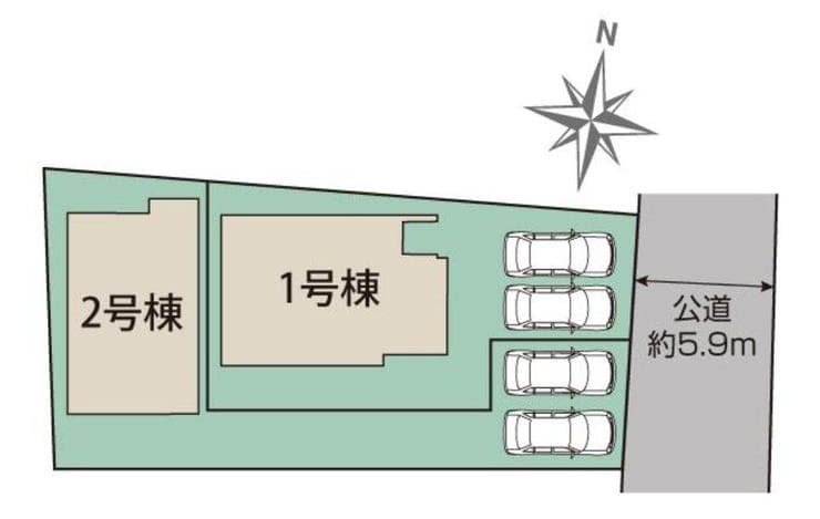区画割り図