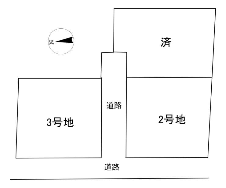 区画割り図