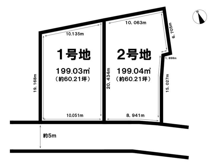 区画割り図