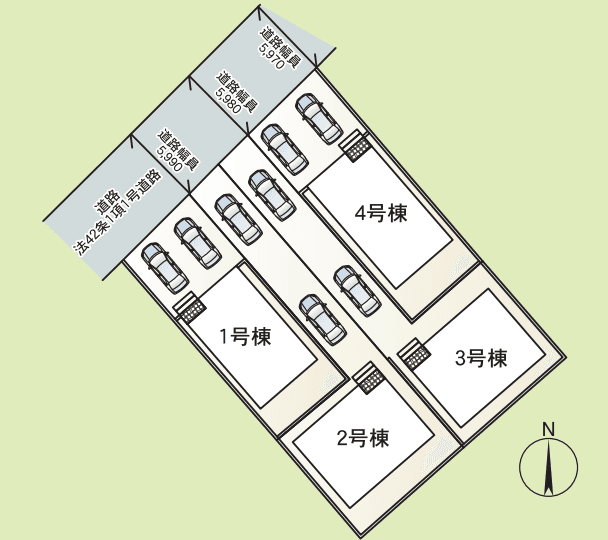 区画割り図