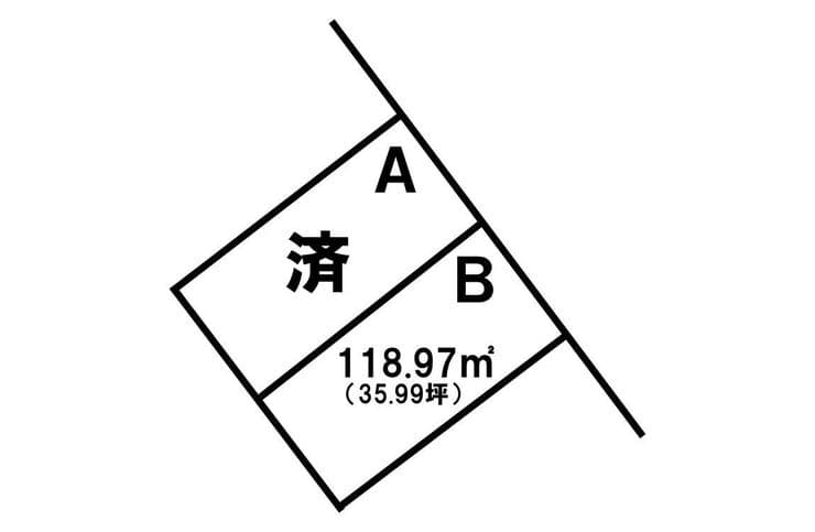 区画割り図