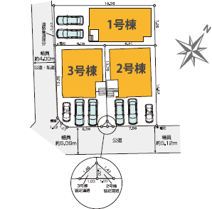 区画割り図