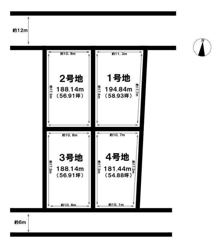 区画割り図