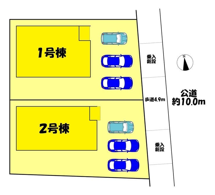 区画割り図