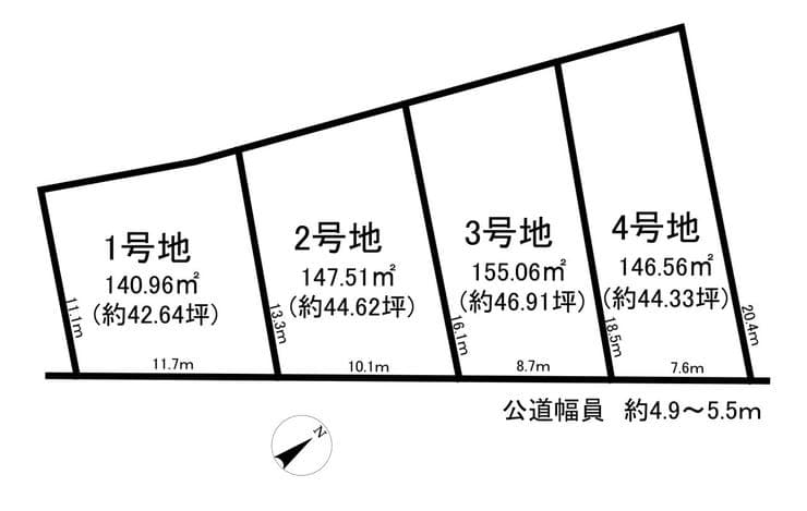 区画割り図