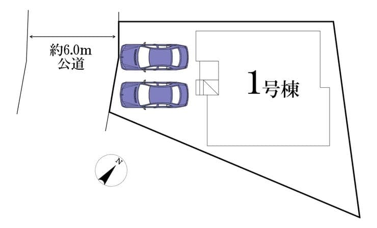 区画割り図