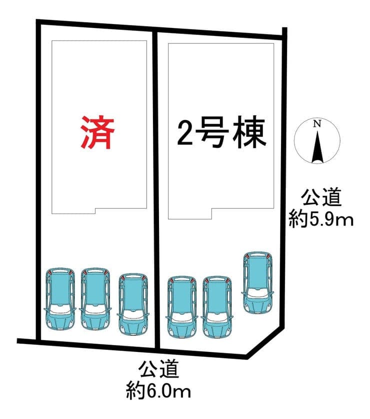 区画割り図