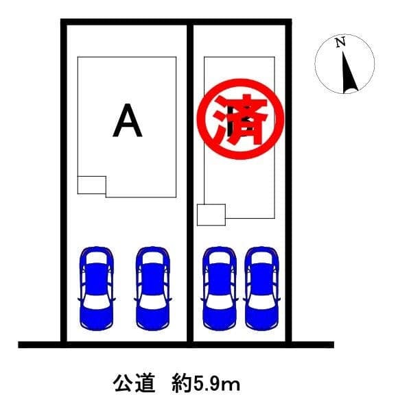 区画割り図