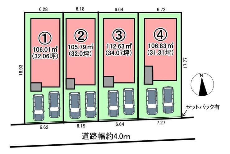 区画割り図